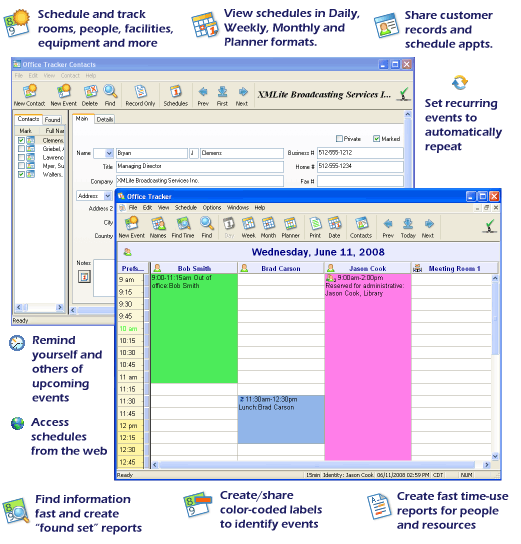 Office Tracker Scheduling Software 11.0.5 software screenshot