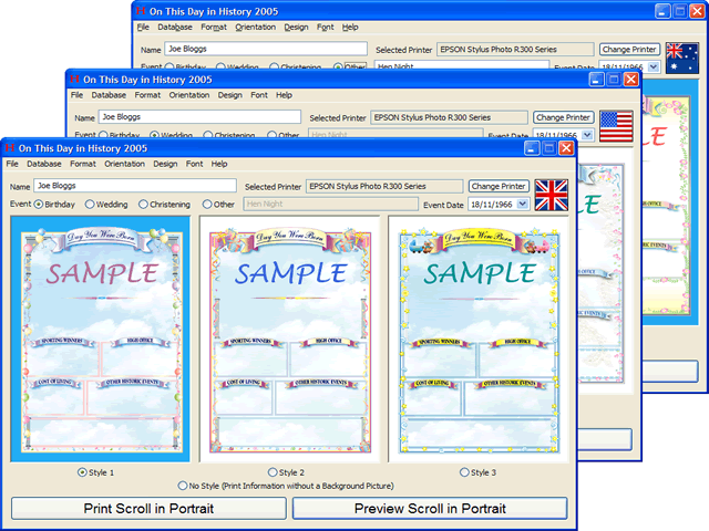 On This Day in History 2010 5.6.5.5 software screenshot