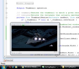OnTopReplica Portable 3.5.1.0 software screenshot