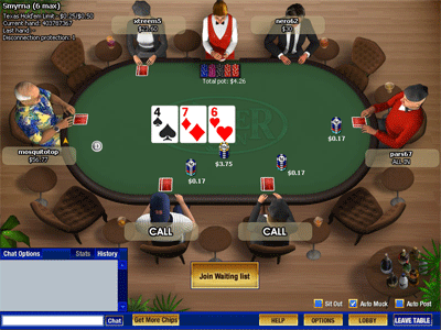 Online Poker Ocean 2.5 software screenshot
