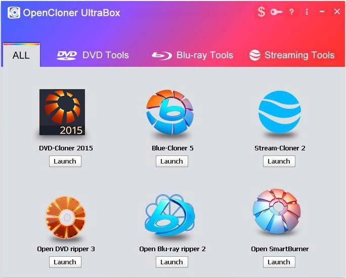 OpenCloner UltraBox 2.40.225 software screenshot