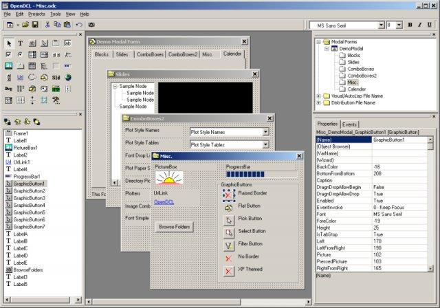 OpenDCL Studio 8.0.1.0 software screenshot
