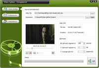 Oposoft Video Splitter 7.7 software screenshot
