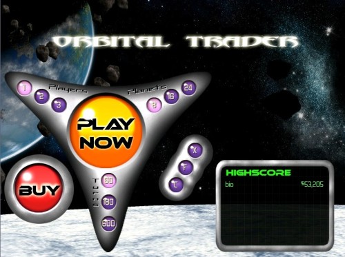 Orbital Trader 1.00 software screenshot