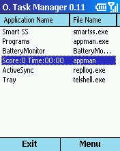 Orneta Task Manager for Smartphone 2002 0.1.1 software screenshot