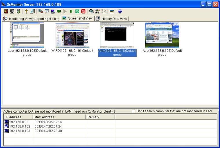 OsMonitor Monitoring Software 10.0.53 software screenshot