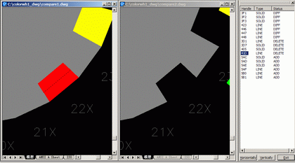 OverCAD Dwg Compare 2.50 software screenshot