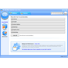 PC Brother System Care Free 2.2.3.1 software screenshot