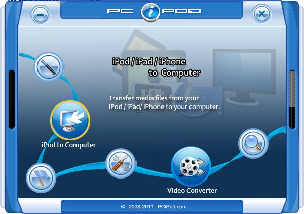 PC iPod 3.1.5 software screenshot