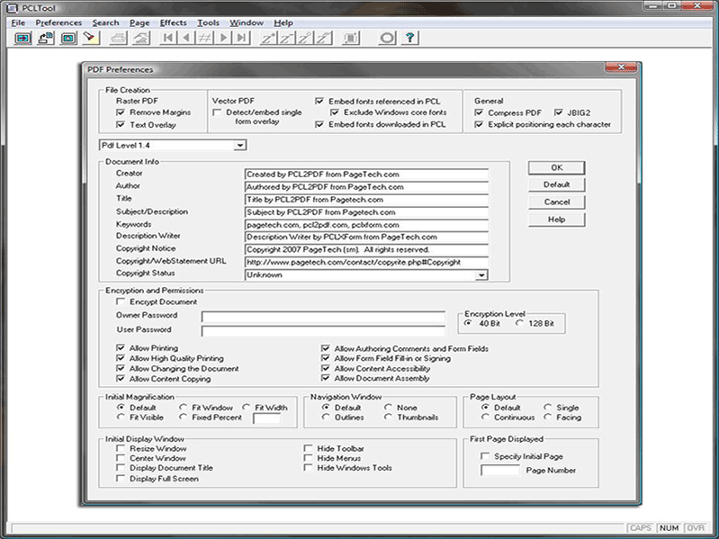 PCLTool SDK 13.4 software screenshot