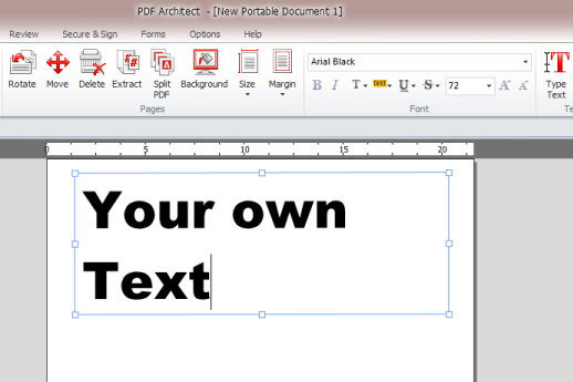 PDF Architect 3.0.08.22528 software screenshot