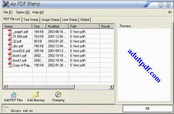 PDF Stamp SDK/COM one license 3.1 software screenshot