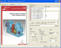 PDF To Image Converter 2.1 software screenshot