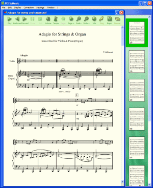 PDFtoMusic Pro 1.6.2.195D1 software screenshot