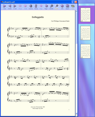 PDFtoMusic 1.6.2.195D1 software screenshot