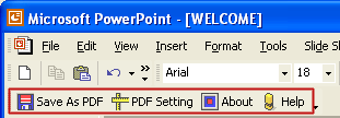 PPT to PDF Converter 4.0 software screenshot