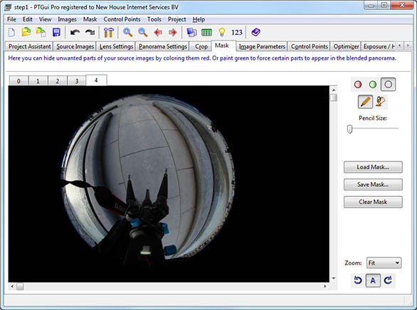 PTGui Pro 10.0.15 software screenshot