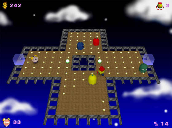 PacMan Adventures 3D 2.048 software screenshot