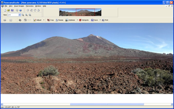 PanoramaStudio 3.0.1 software screenshot