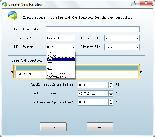Partition Wizard Professional Edition 8.1.1 software screenshot