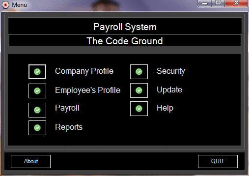 Payroll bill 2.0 software screenshot
