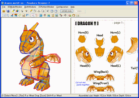 Pepakura Designer 4.0.2 software screenshot