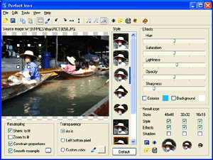 Perfect Icon 2.45 software screenshot