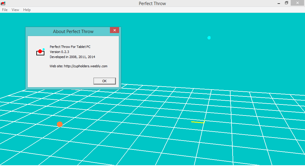 Perfect Throw 0.2.3 software screenshot