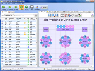PerfectTablePlan 5.2.2 software screenshot