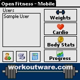 Personal Training Workstation 1.0 software screenshot