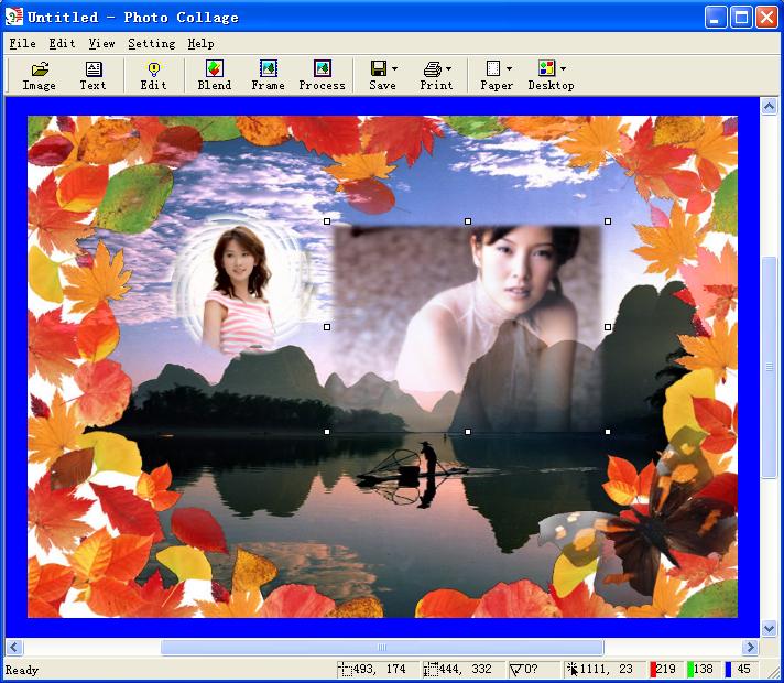 Photo Collage 3.03 software screenshot