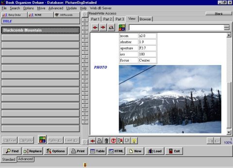 Photo Organizer Deluxe 4.1 software screenshot