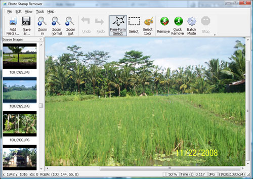 Photo Stamp Remover 8.5 software screenshot