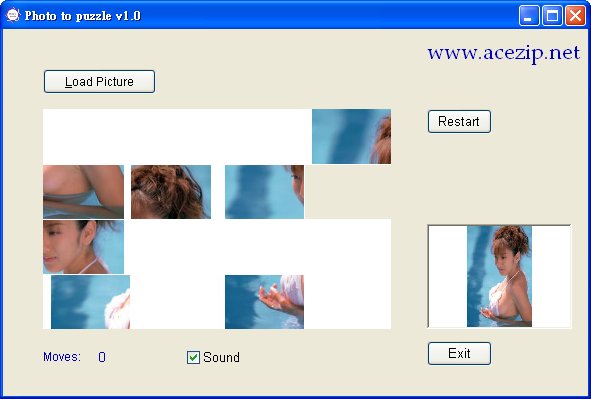 Photo to Puzzle 1.0.0 software screenshot