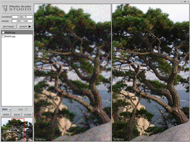 PhotoAcute Studio 3.015 software screenshot