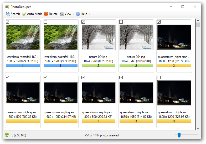 PhotoDeduper 1.7.4 software screenshot