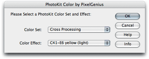 PhotoKit Color 1.0.3 software screenshot