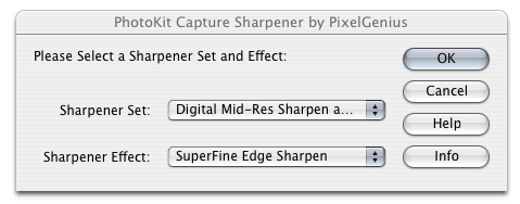 PhotoKit Sharpener 1.2.4 software screenshot