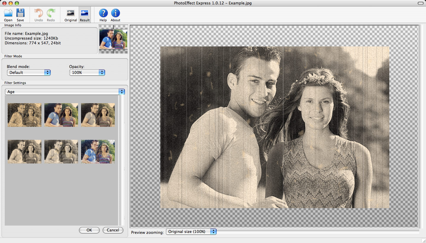 PhotoMagic for Mac 1.2.8 software screenshot