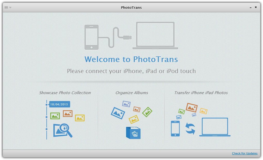 PhotoTrans 1.8.2 software screenshot