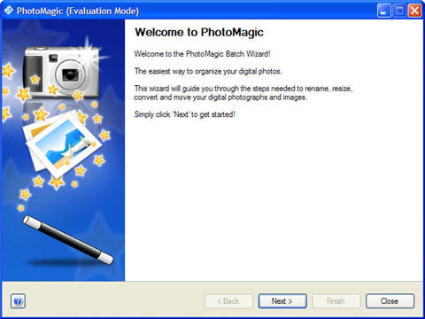 Photomagic 2.0 software screenshot