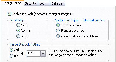 PicBlock 4.2.4 software screenshot