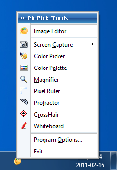 PicPick 4.2.5 software screenshot
