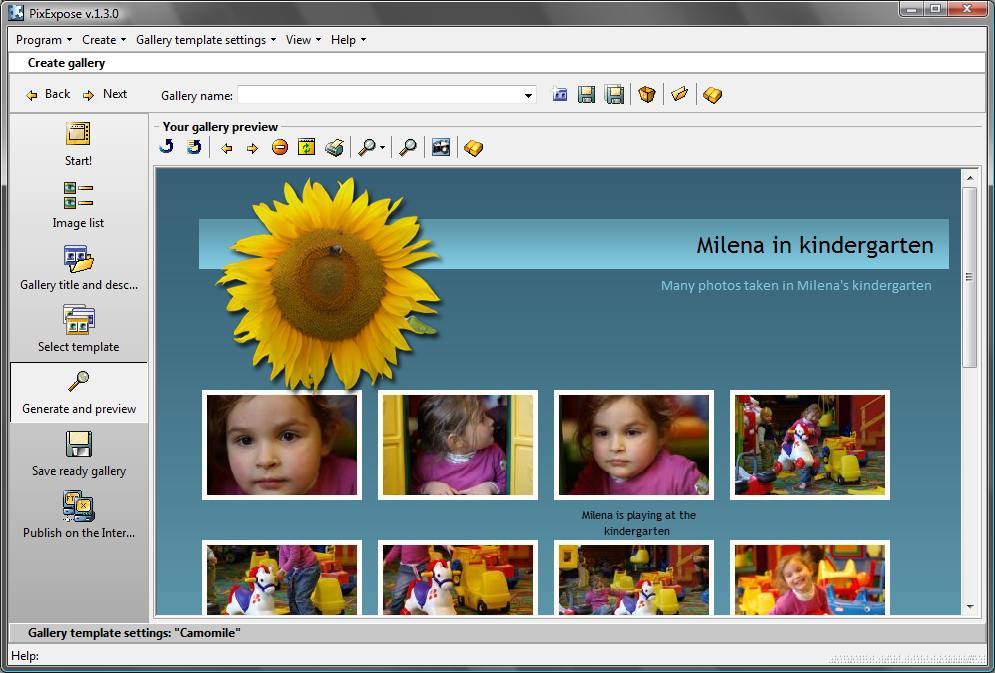 PixExpose 1.3.0 software screenshot