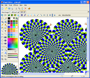 Pixel Editor 2.36 software screenshot