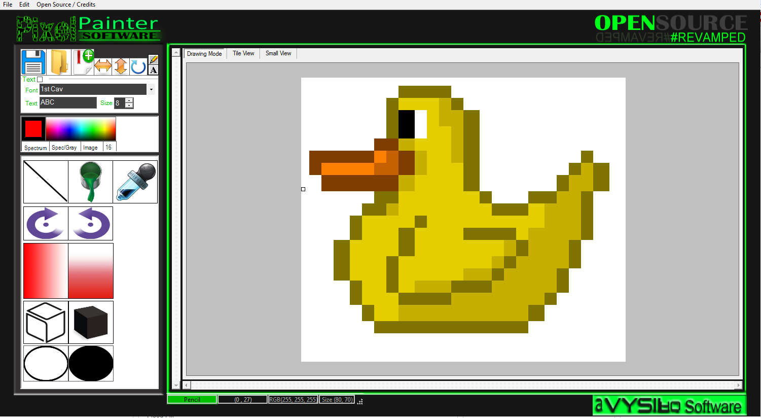 Pixel Painter 1.0.5533.37209 software screenshot