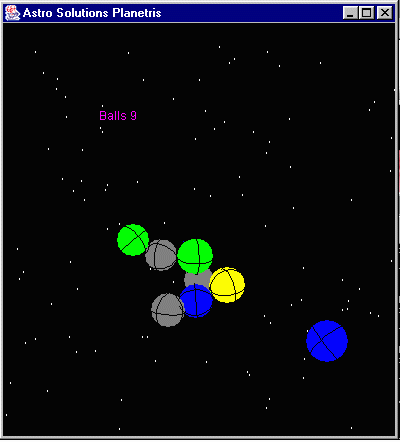 Planetris 1.0 software screenshot