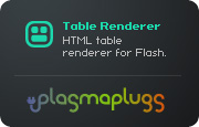 Plasmaplugs Table Renderer 1.1 software screenshot