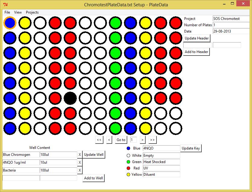 PlateData 0.1 software screenshot