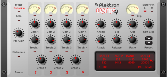 Plektron - Comp4  software screenshot